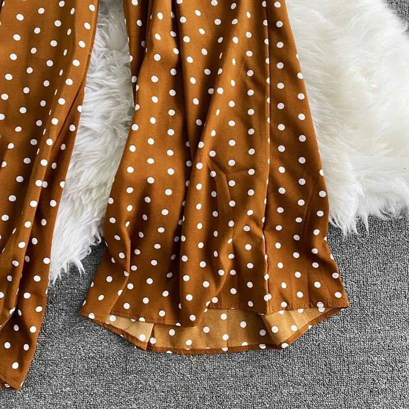 Bohemian Romper - Polka Dot Wide Leg