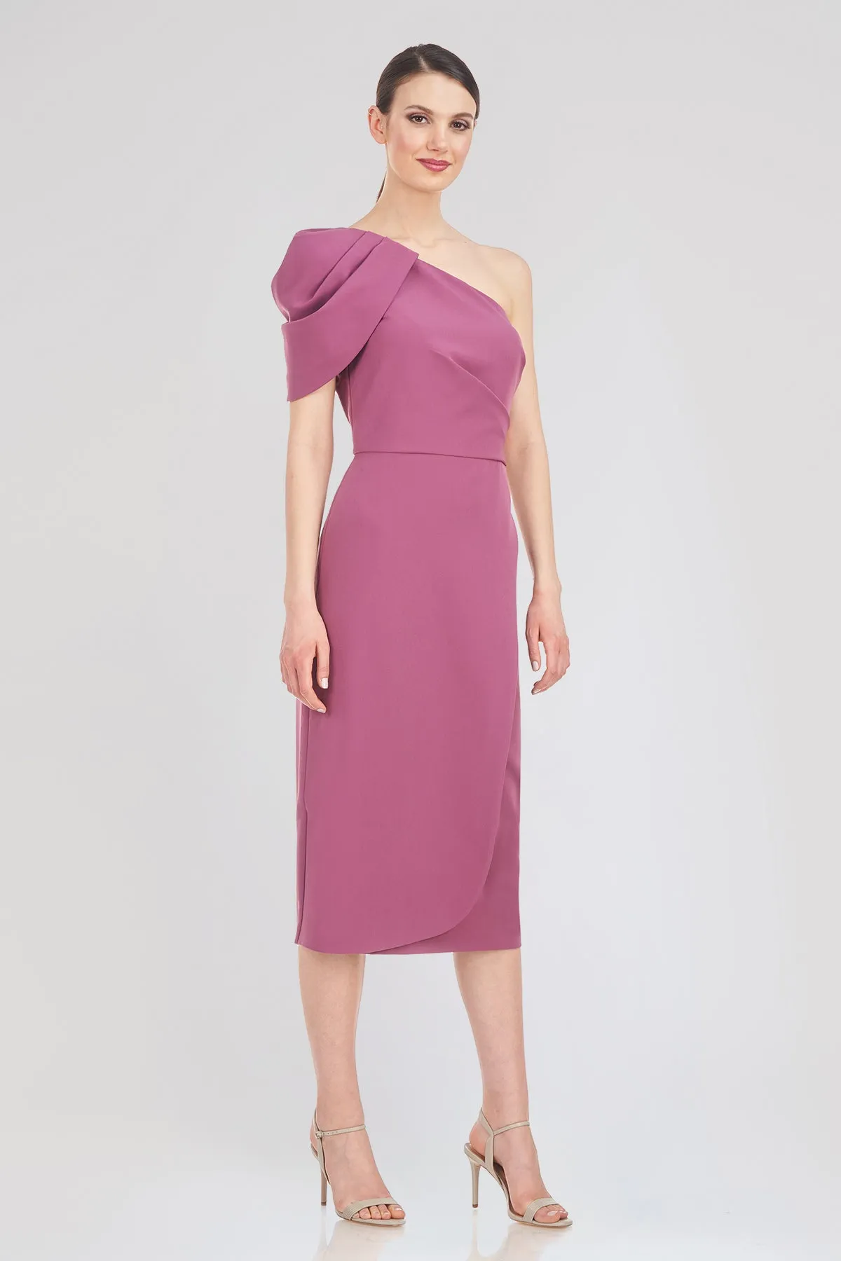 Brie Shoulder Draped Dress