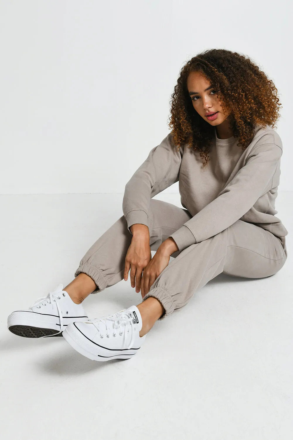 Everyday Comfy Joggers - Oatmeal Beige