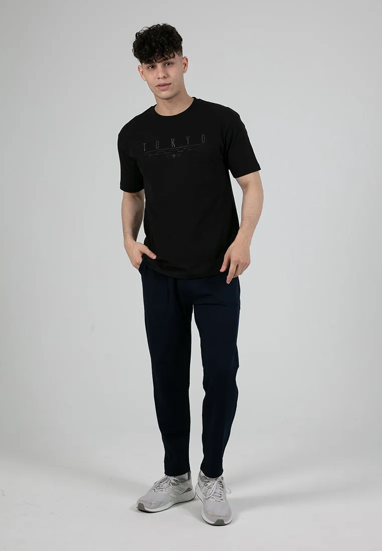 Forest Boxy Cut Graphic Tee Crew Neck Short Sleeve T Shirt Men | Oversized Shirt Men - 23942