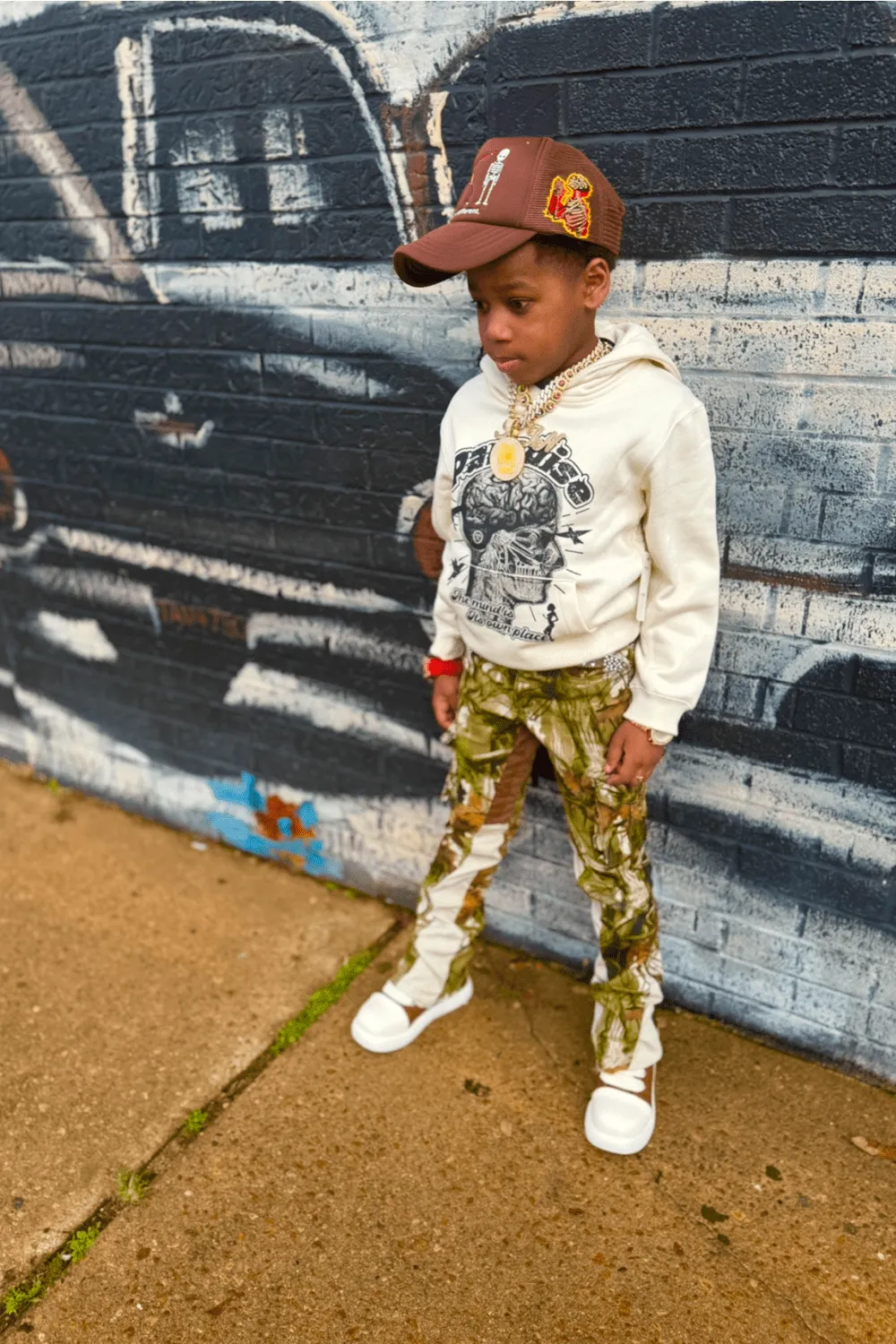 Kids Don Juan Fur Coat (Chinchilla)