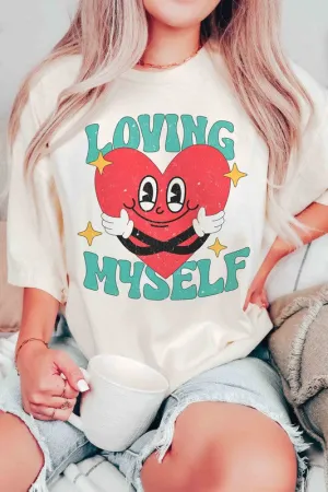 LOVING MYSELF Graphic T-Shirt