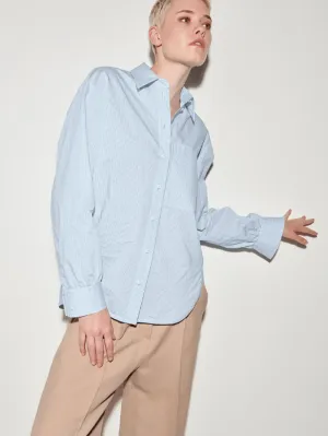 Luisa Cerano Blue Multi Striped Shirt 298442 3600 Col 2191