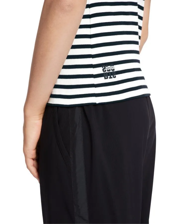 Marc Cain Cotton Stripe Mix Top