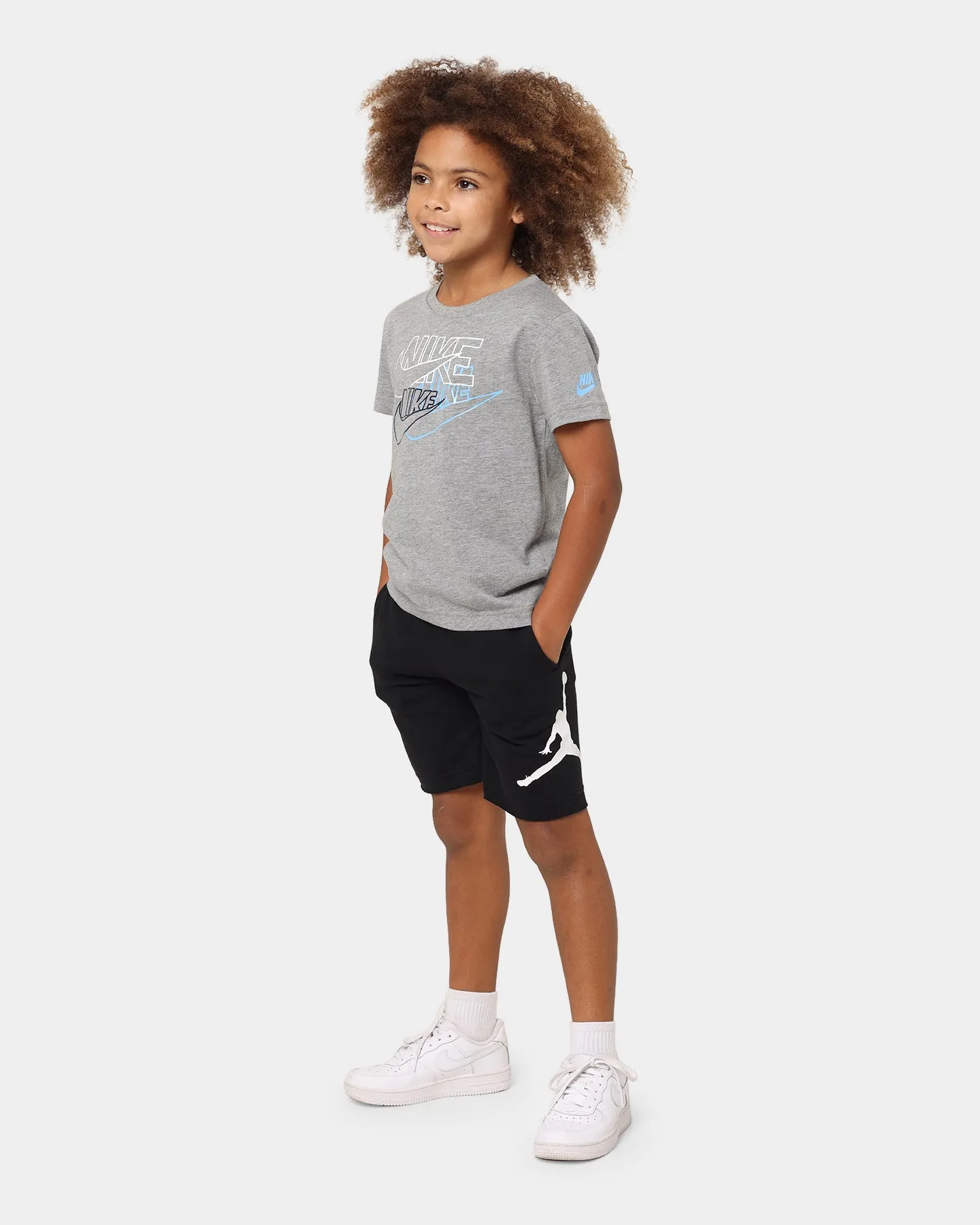 Nike Kids' Practice Makes Futura T-Shirt Carbon Heather
