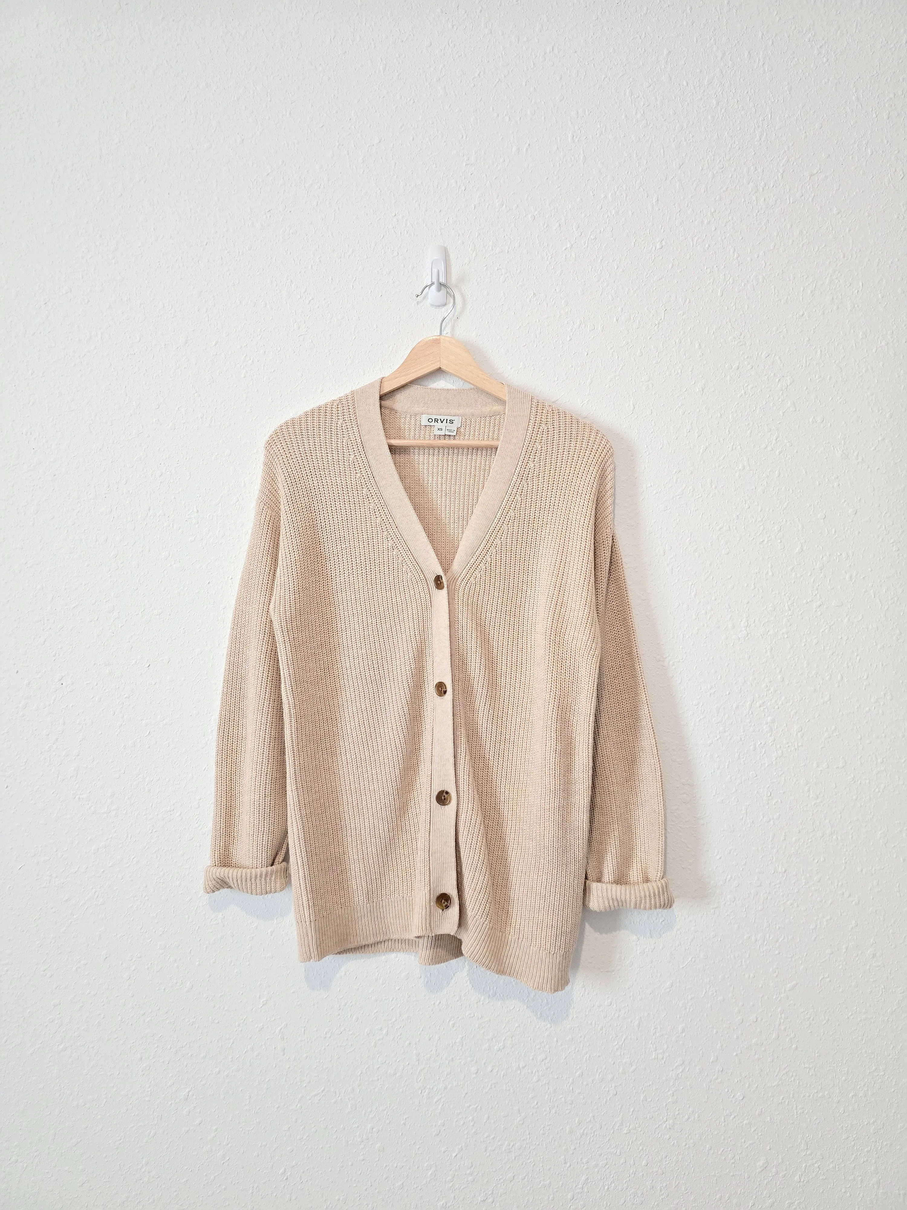 Oatmeal Wool Blend Sweater (XS)