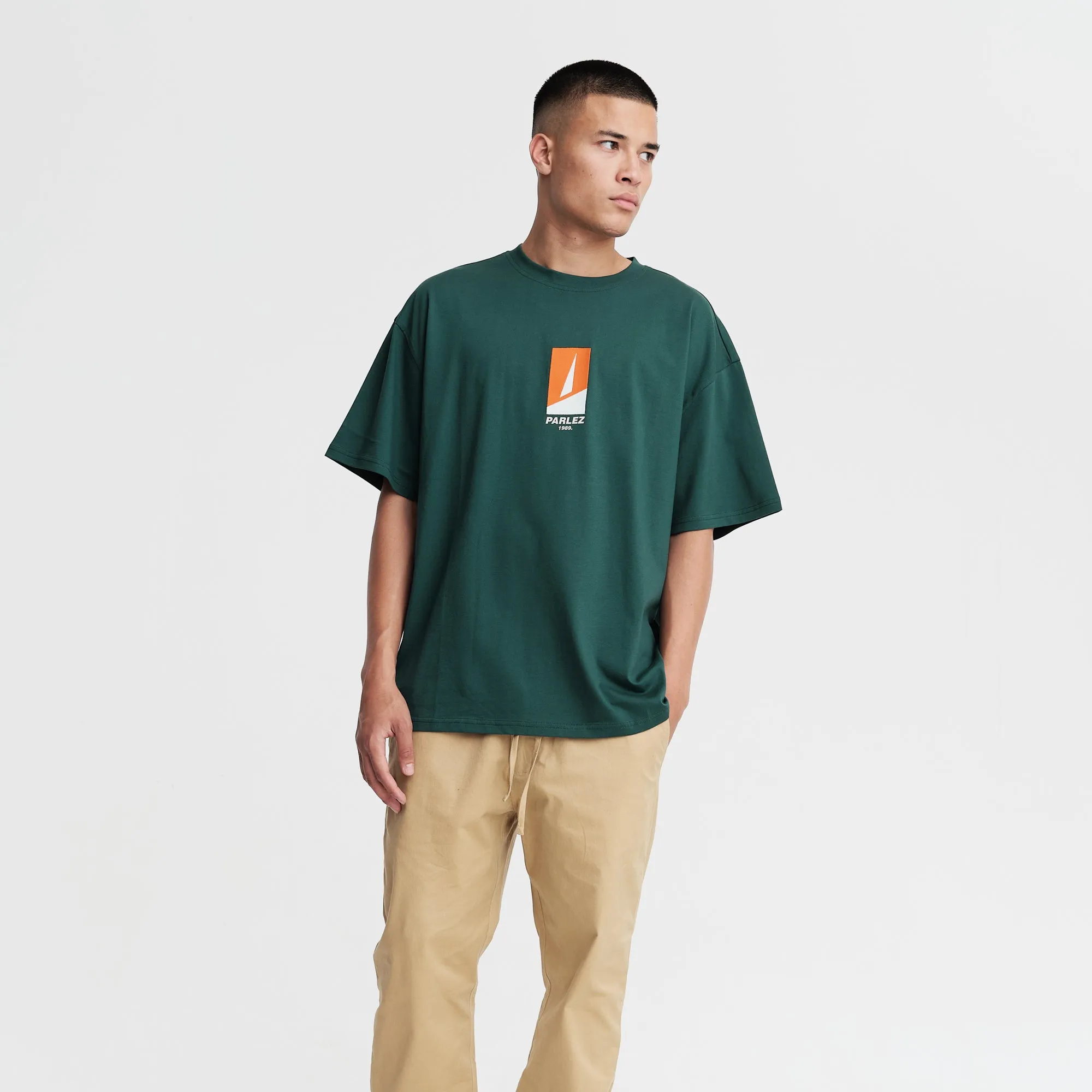 Peak Oversized T-Shirt Deep Green