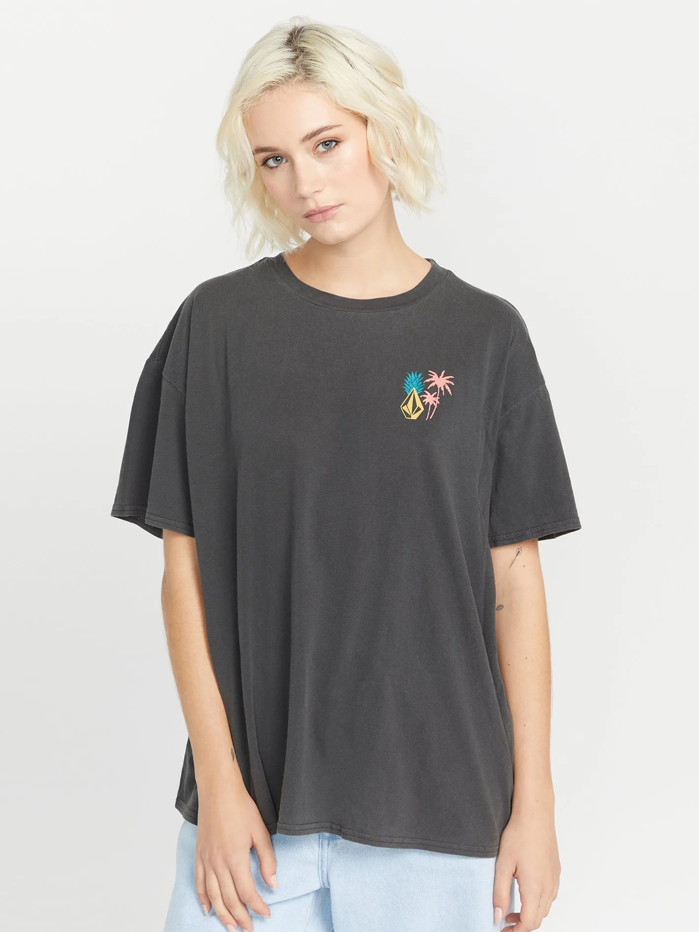 Stones Throw Short Sleeve Tee - Black