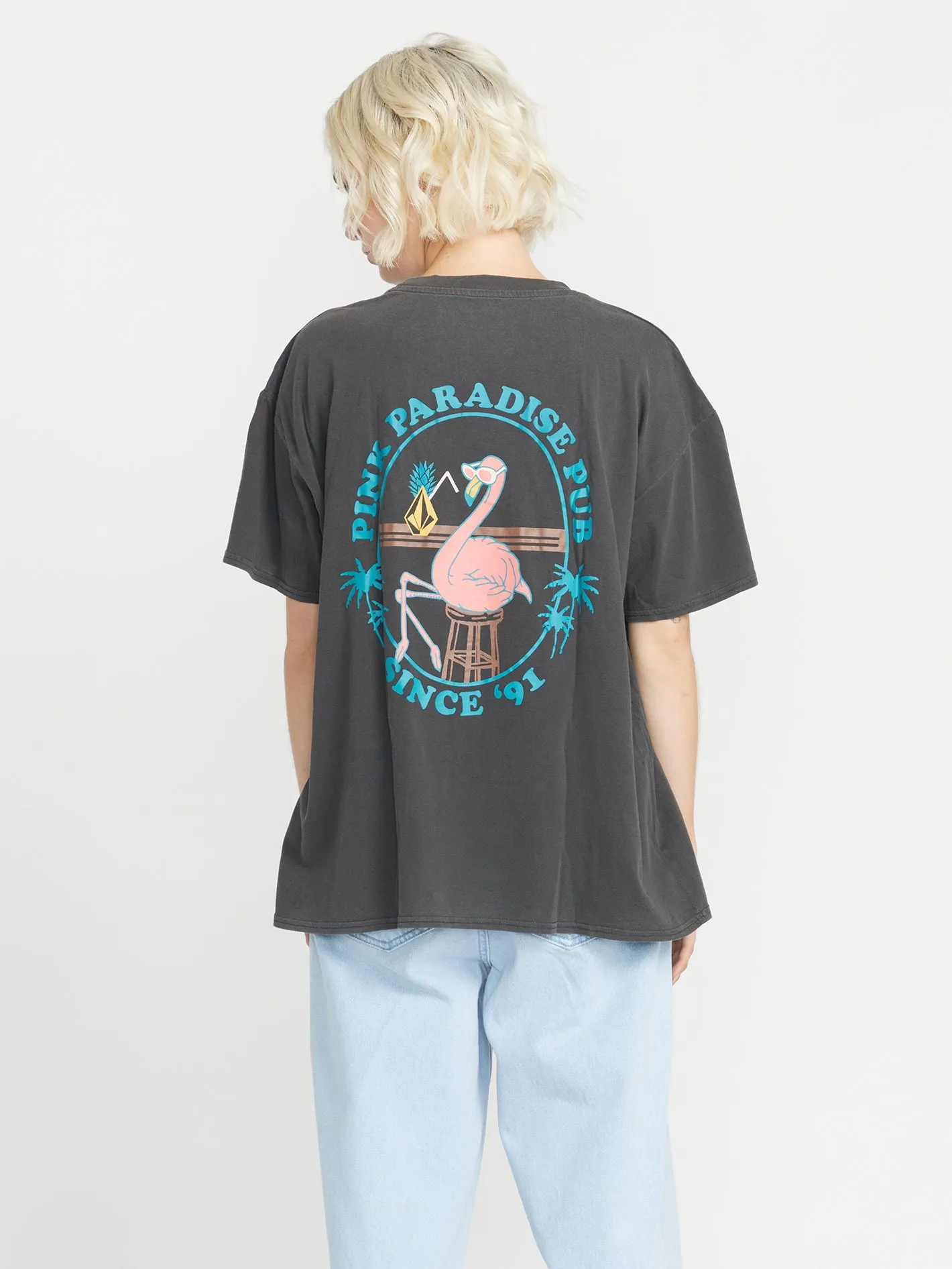 Stones Throw Short Sleeve Tee - Black