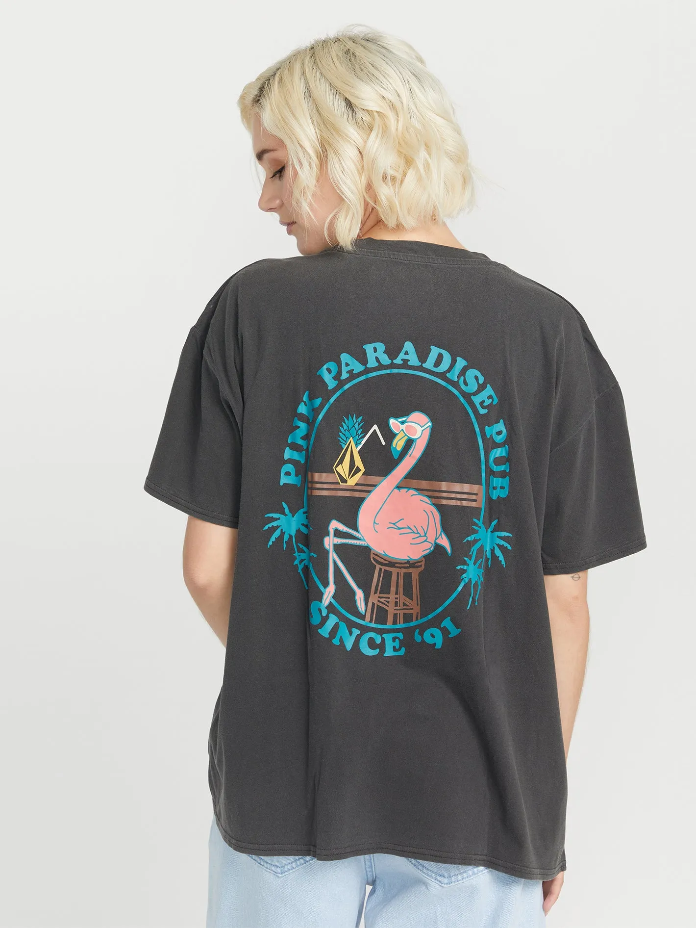 Stones Throw Short Sleeve Tee - Black