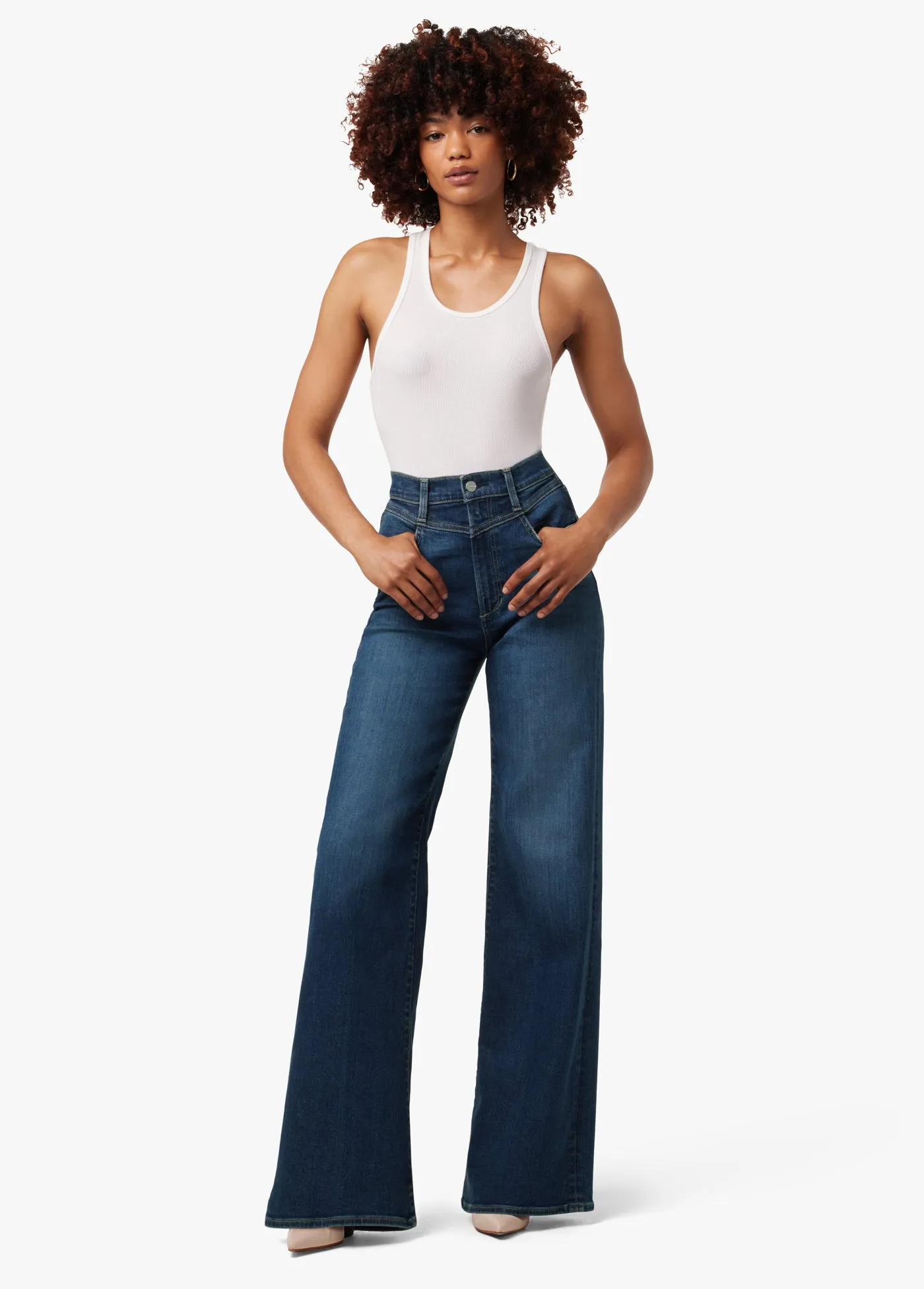 The Goldie Wide Leg Jeans